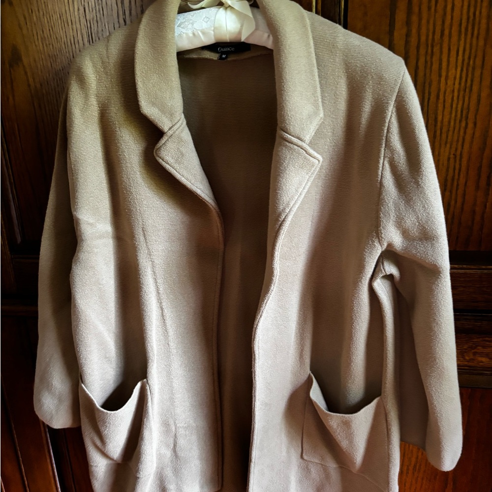 Quince Women's Classic Knit Blazer